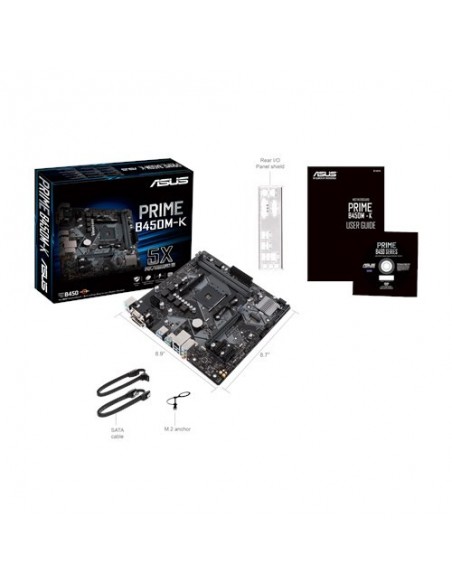 ASUS PRIME B450M-K  s.AM4